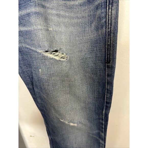 Diesel Zathan Men 32X28 Bootcut Denim Jeans Blue 100% Cotton - Picture 3 of 10